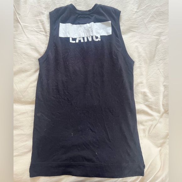 Helmut Lang black and white muscle tee tank top - Picture 5 of 6